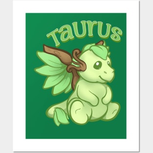 Taurus Earth Dragon Posters and Art